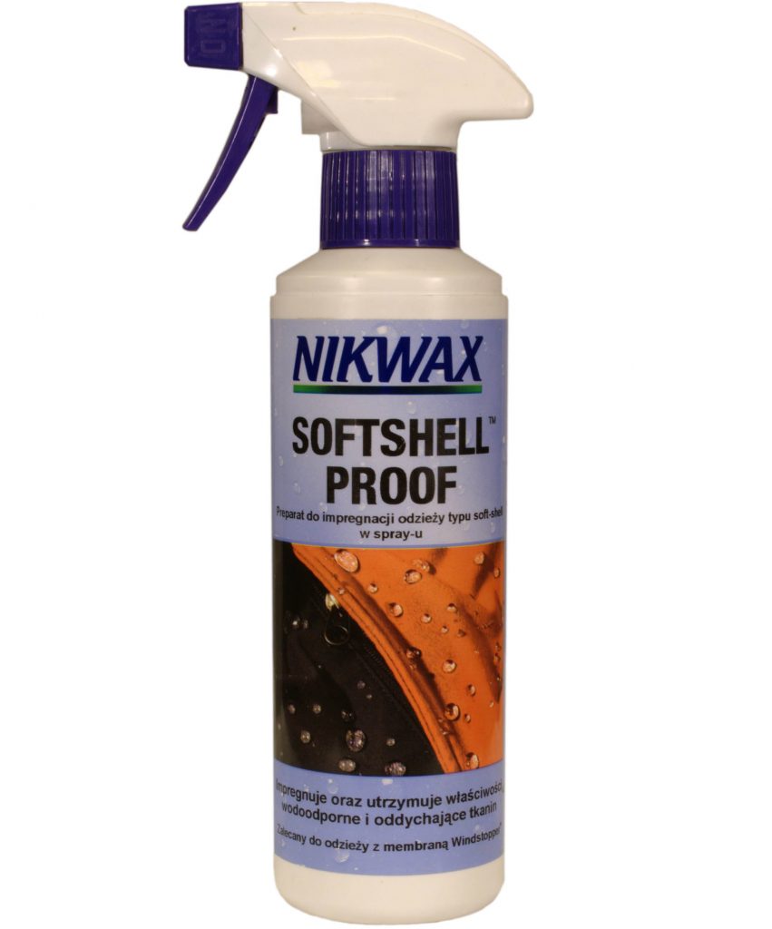 Nikwax Softshell Proof w atomizerze