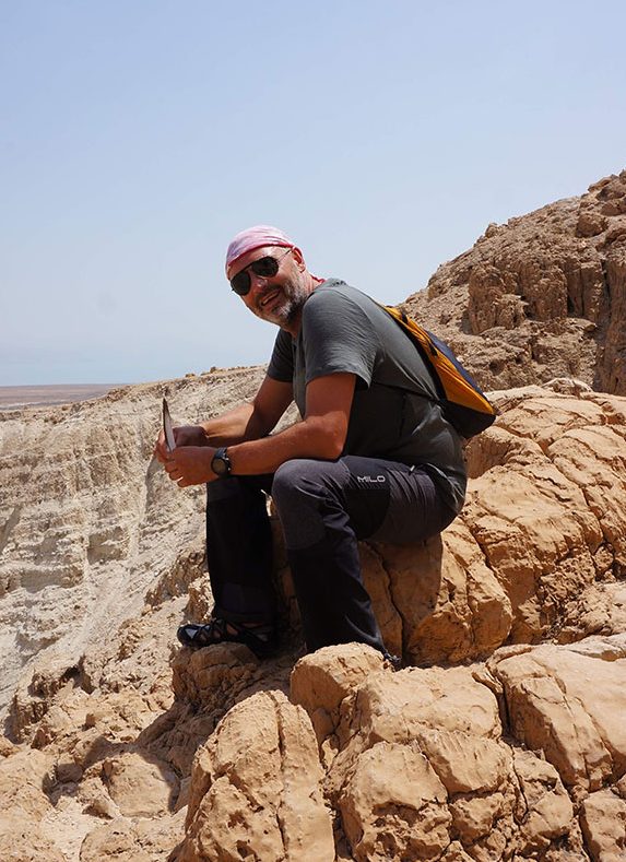 Wzgórza wokół Qumran