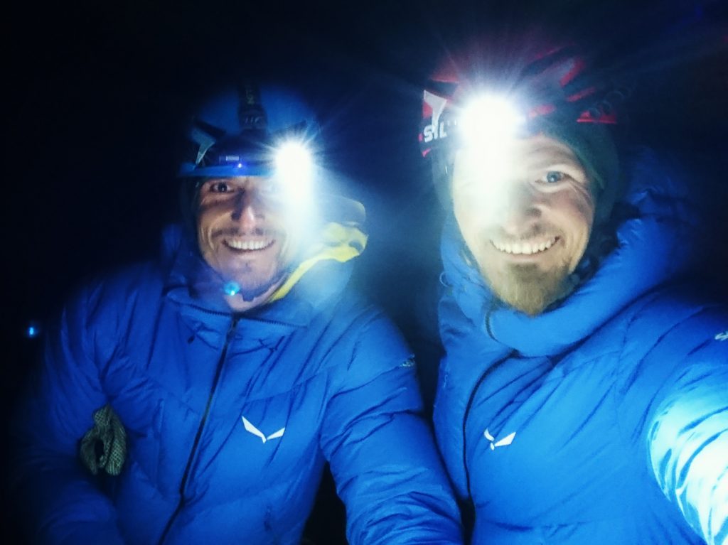 Alpine Wall Tour w ciemnościach