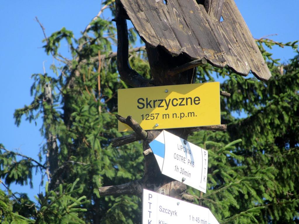 Skrzyczne - szczyt Korony Gór Polski