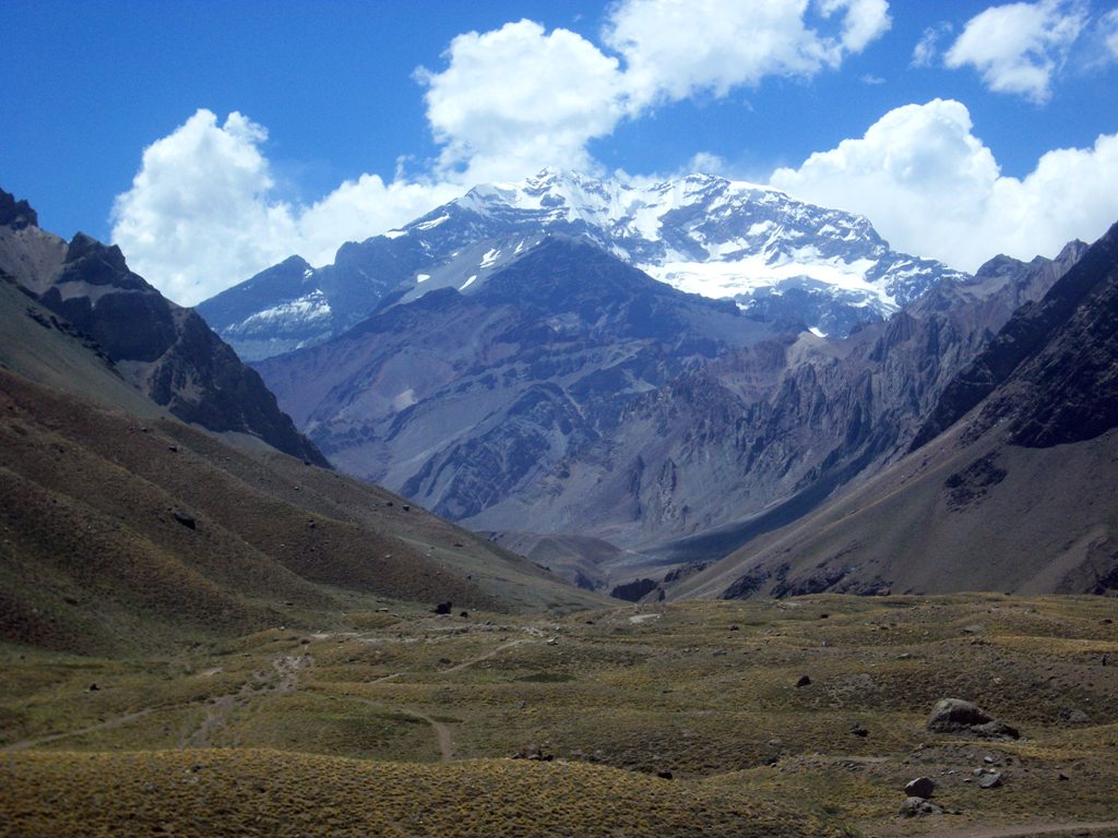 Aconcagua - najwyższy szczyt Ameryki Południowej