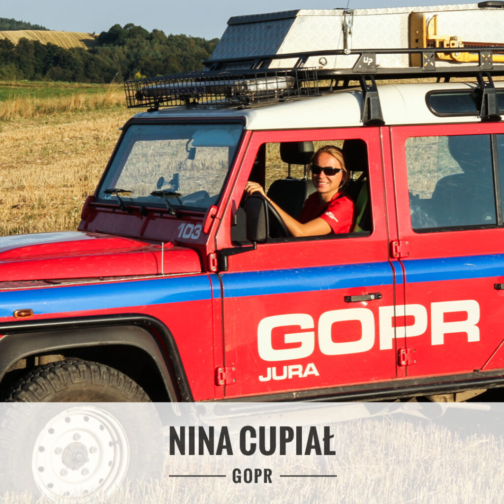 Nina Cupiał - Grupa Jurajska GOPR.