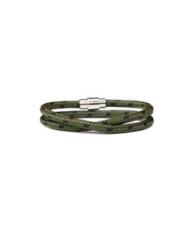 BRANSOLETKA DOUBLE HOBBY-MILITARY GREEN
